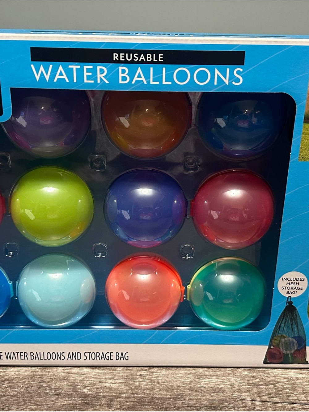 Member's Mark Reusable Silicone Water Balloons 20pc Multicolor w/ Mesh Bag